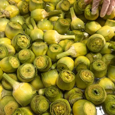 Günlük Soyulmuş Bebek Enginar - 10 Adet