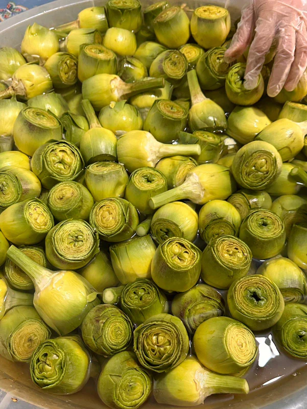 Günlük Soyulmuş Bebek Enginar - 50 Adet - Görsel 2